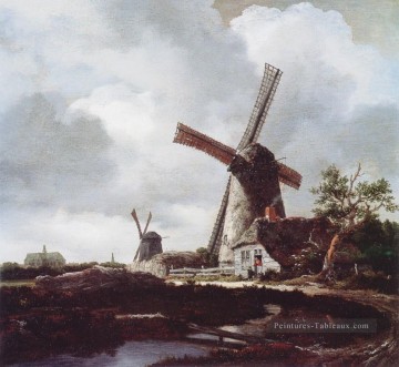  pays - Mills paysage Jacob Isaakszoon van Ruisdael